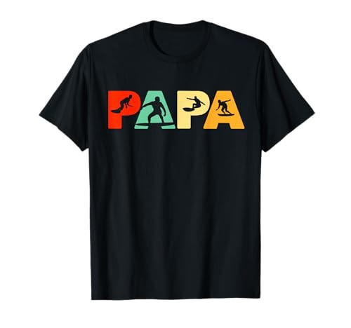 Surf Dad, Retro Dad Surf Father Gift T-Shirt | Amazon (US)