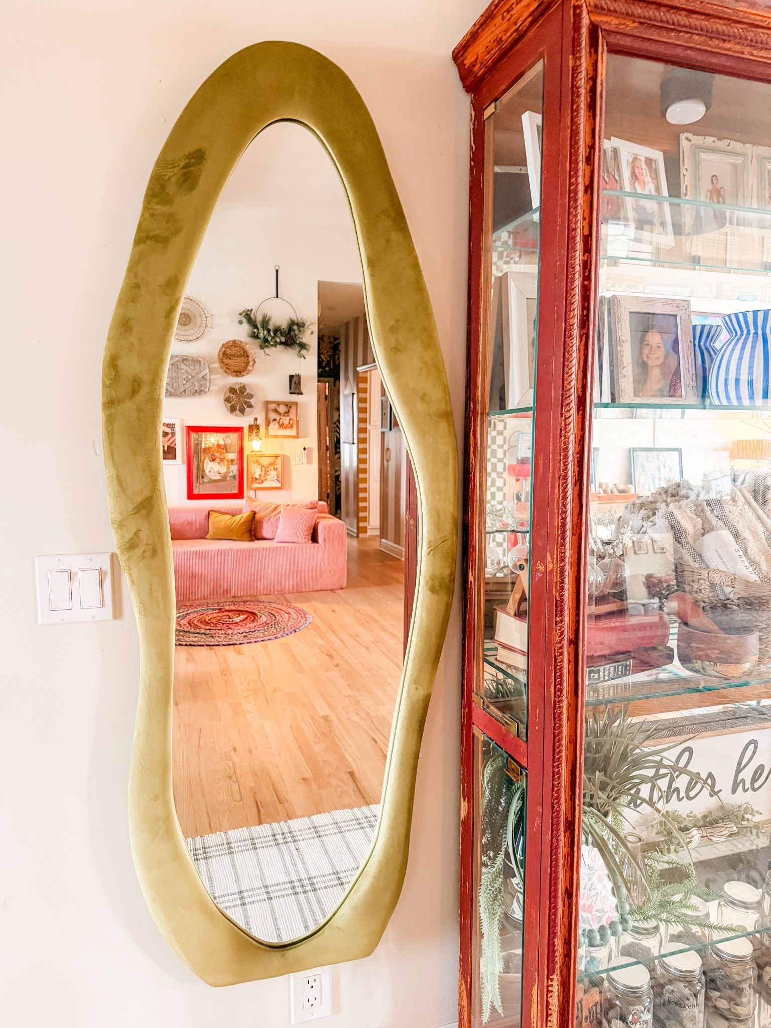 Full length squiggle mirror #walmartpartner #walmarthome

#LTKKids #LTKHome