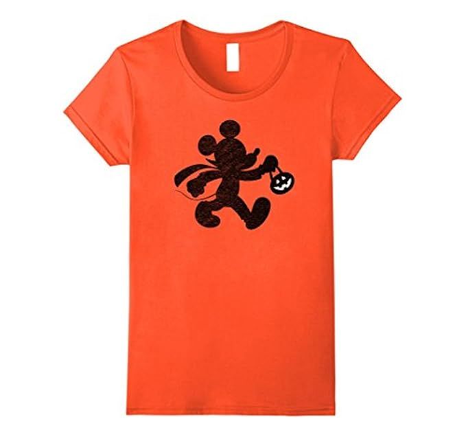 Disney Mickey Mouse Halloween Trick or Treat T Shirt | Amazon (US)