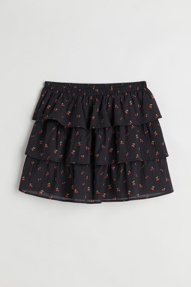Tiered Mini Skirt | H&M (US + CA)
