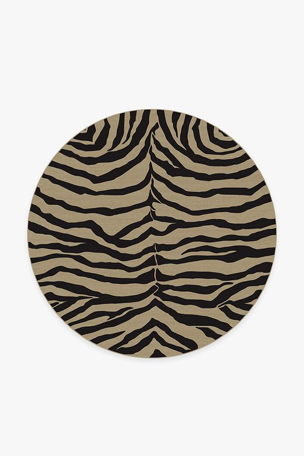 Zebra Gold Rug | Ruggable