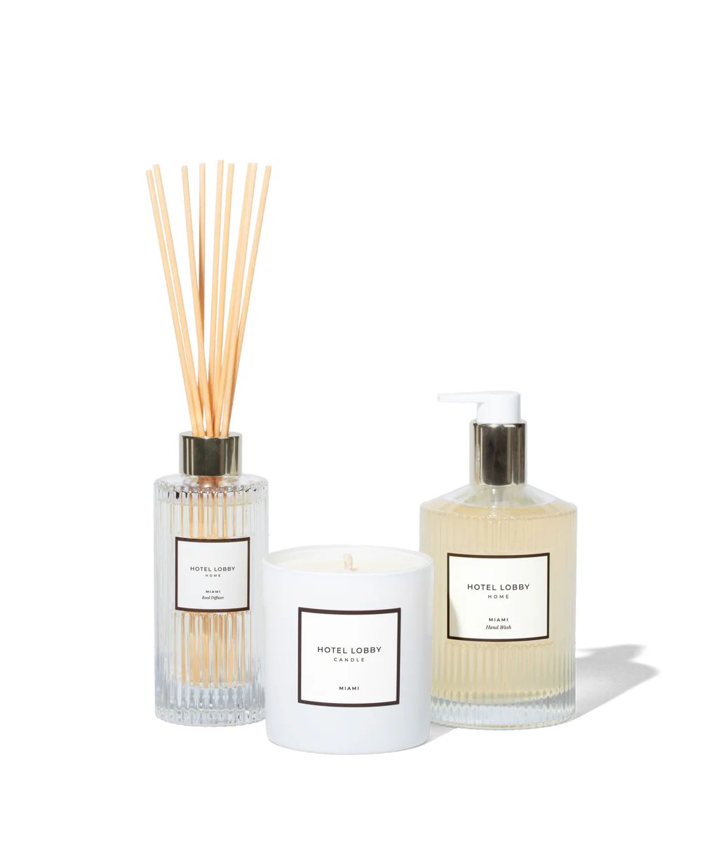 Miami Gift Set | Hotel Lobby Candle