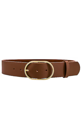 Oval Buckle Belt in Gingerbread | Revolve Clothing (Global)