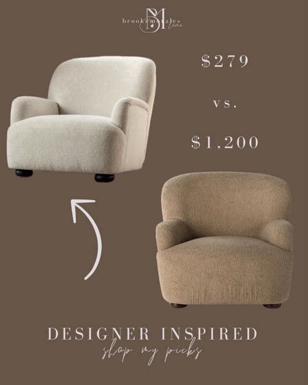 High end look for less accent chair ✨

#LTKSeasonal #LTKHome #LTKStyleTip