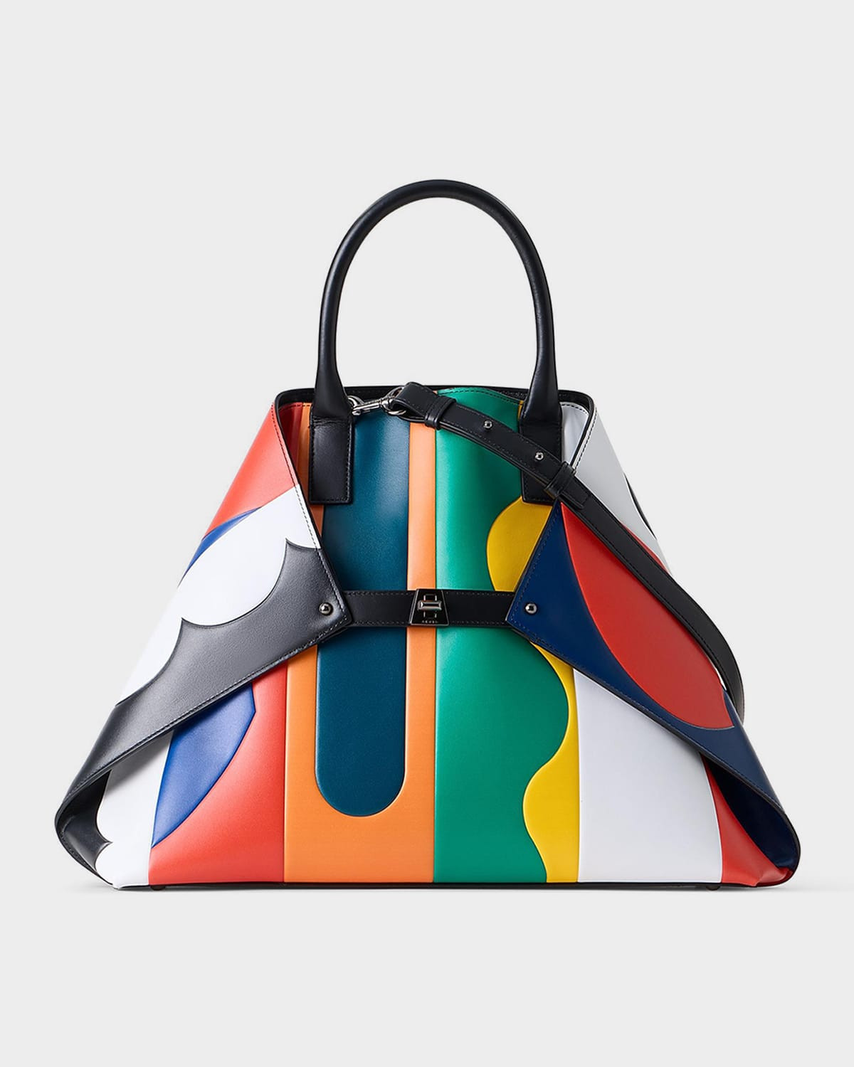 Ai Medium Patchwork Leather Tote Bag | Neiman Marcus