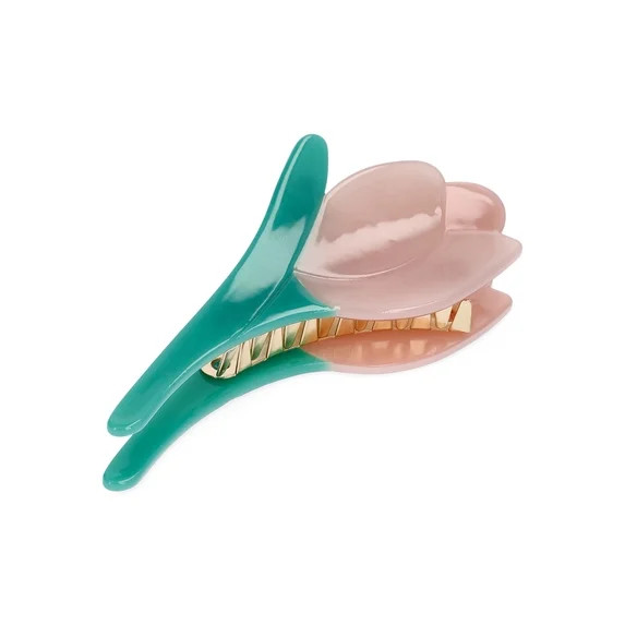 Weekend Academy Girls Tulip Hairclip, Pink | Walmart (US)