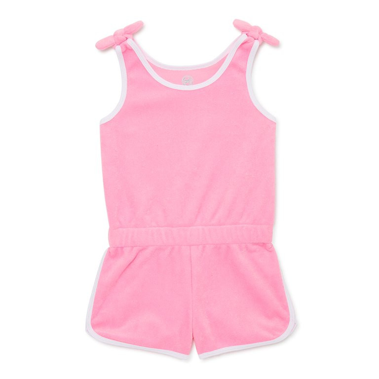 Wonder Nation Toddler Girls Coverup Romper - Walmart.com | Walmart (US)