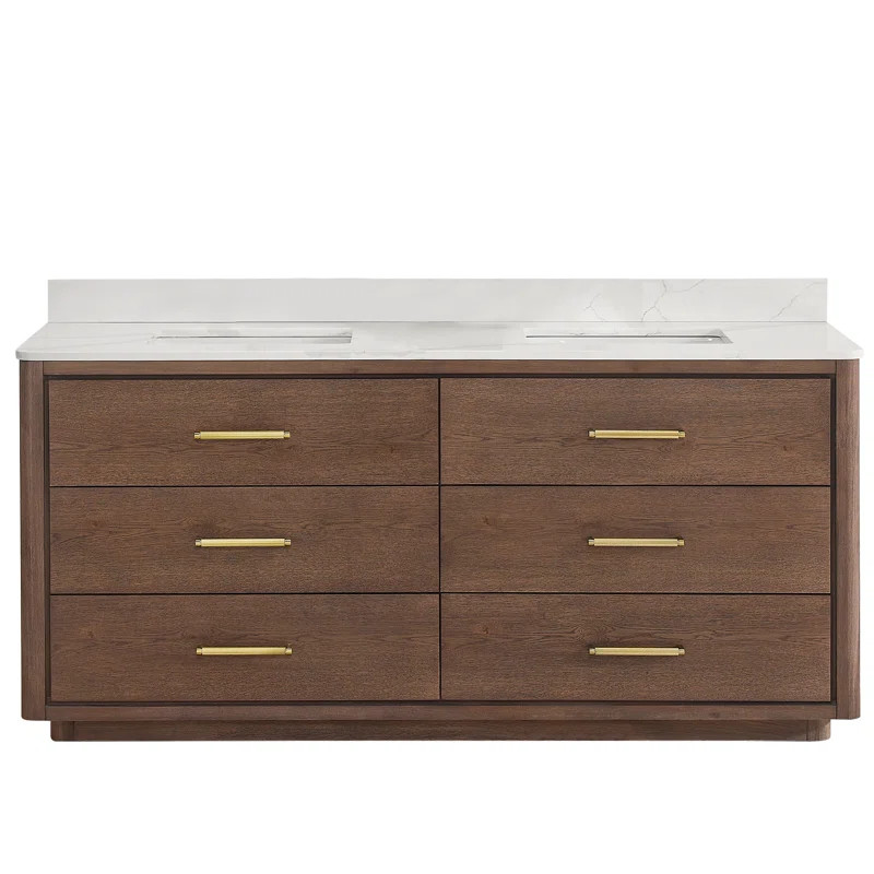 Porto 72'' Double Bathroom Vanity | Joss & Main