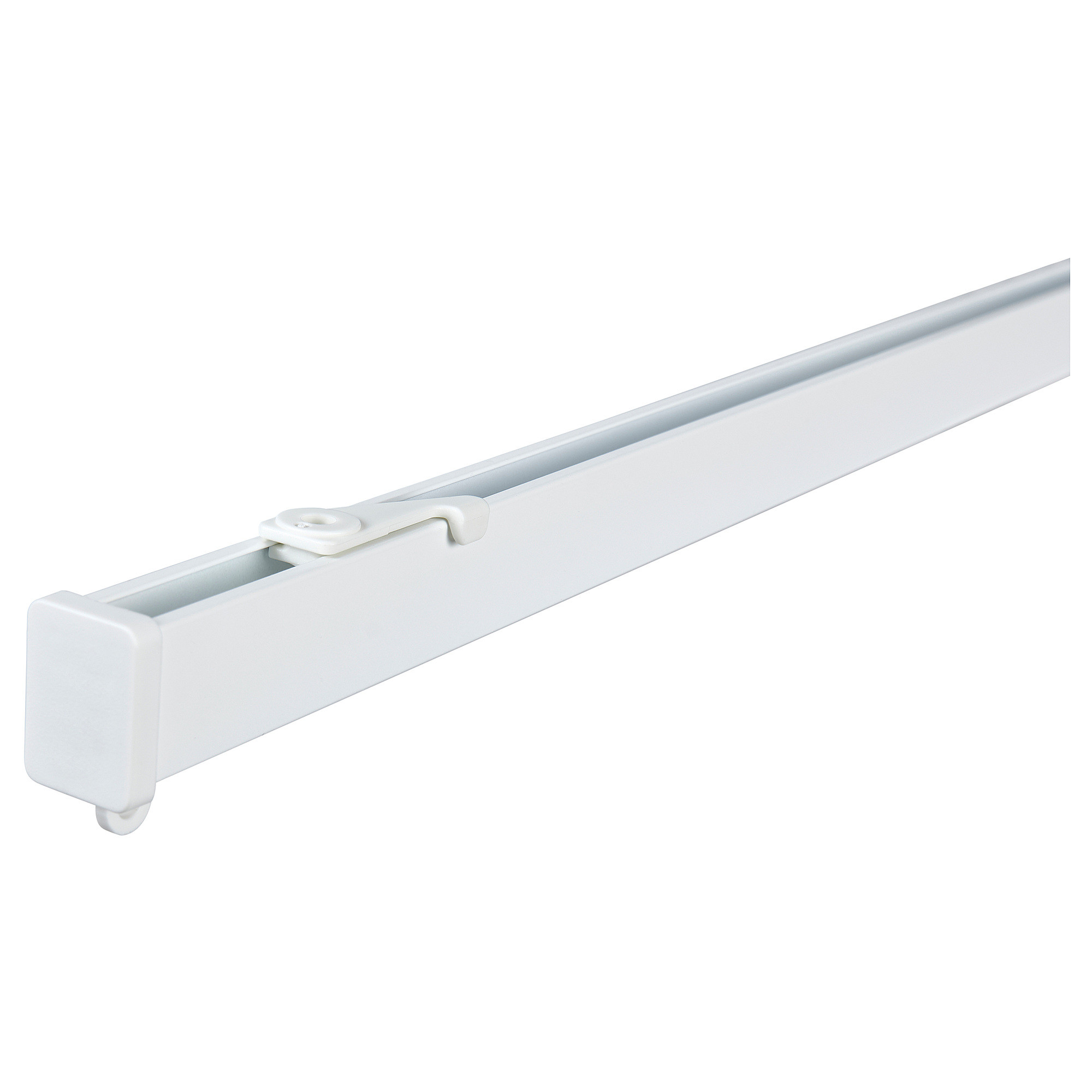 VIDGA Single track rail, included ceiling fittings/white, 55 " | IKEA US