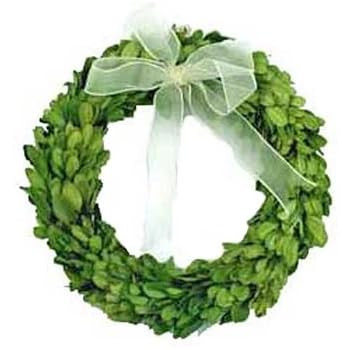 Preserved Boxwood Round Wreath 8" | Amazon (US)
