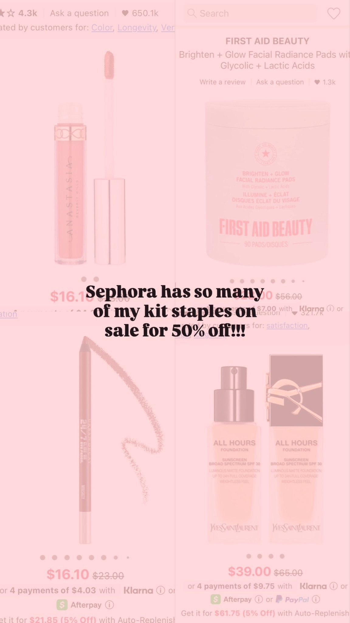 Things I love in my kit + my wishlist!! 