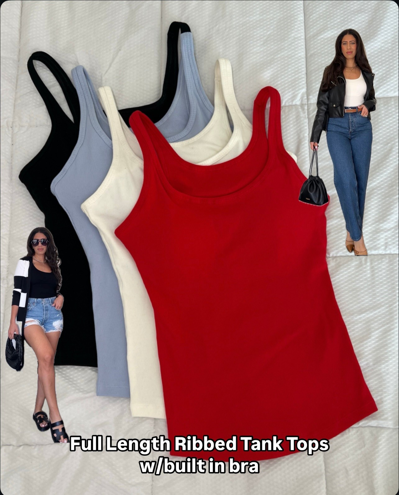 Amazon Tank tops with built in bras for spring 

#LTKSeasonal #LTKFindsUnder50 #LTKStyleTip