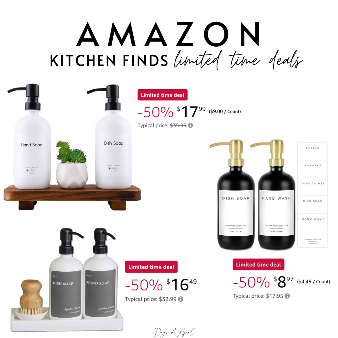 Limited time sale on these Amazon Kitchen & Cleaning finds ✨

#LTKSaleAlert #LTKHome