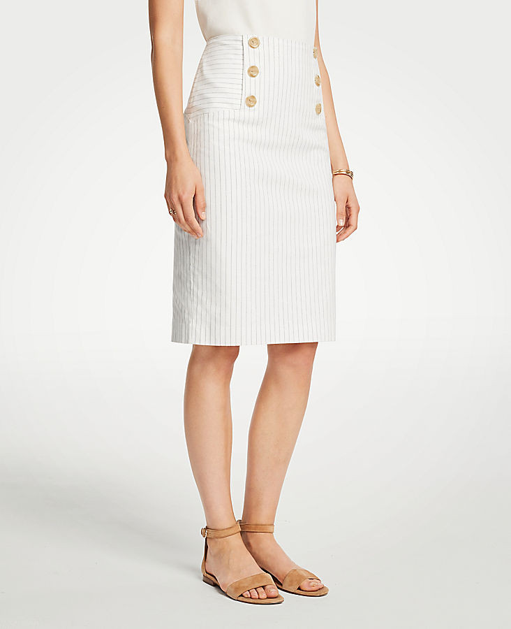 Striped Sailor Pencil Skirt | Ann Taylor (US)