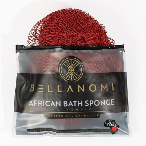 BELLANOMI African Exfoliating Net Sponge, Authentic, Ethically sourced from Nigeria, 45 inches Lo... | Amazon (US)
