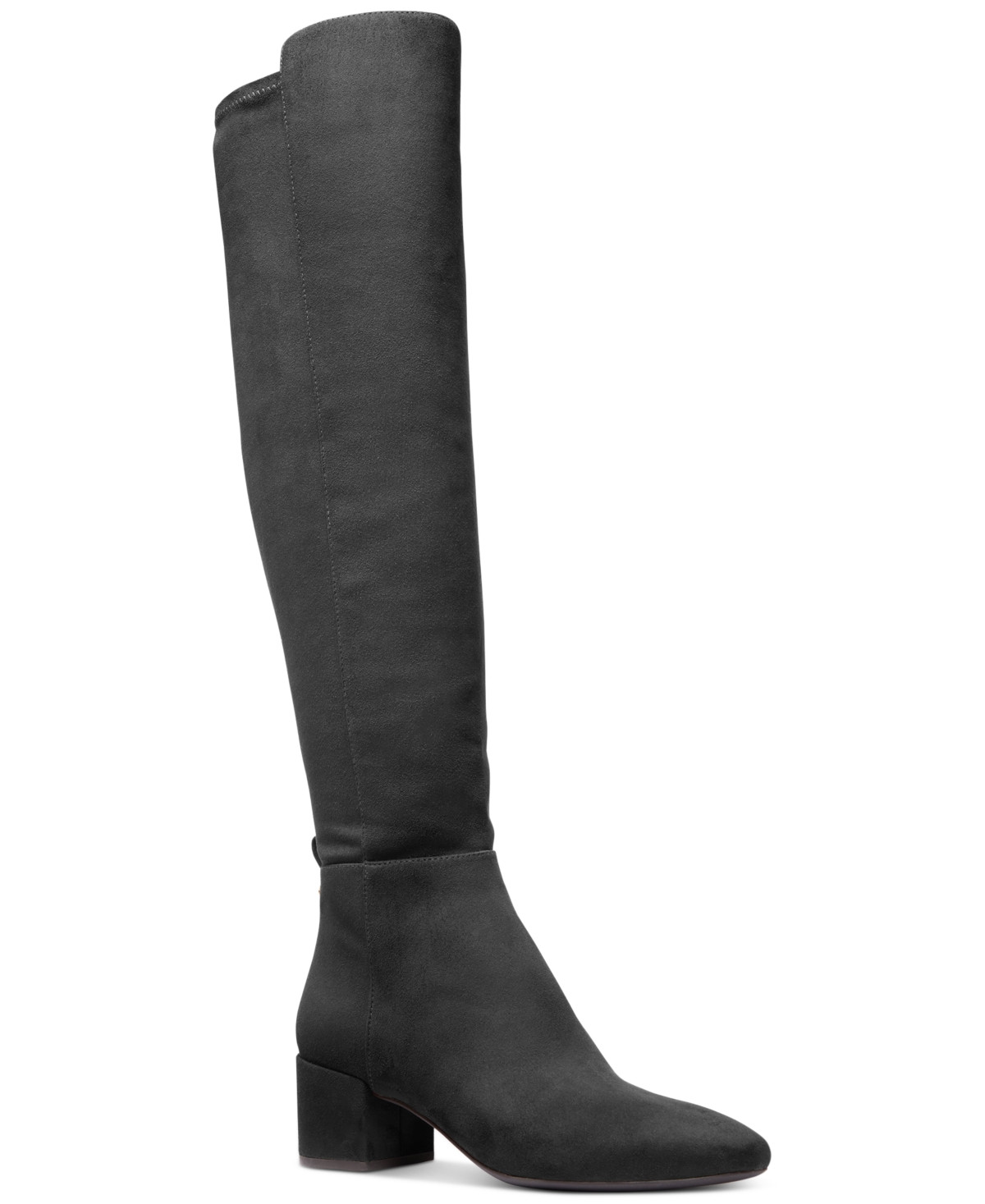 Michael Michael Kors Women's Braden Knee High Block Heel Boots - Black | Macy's