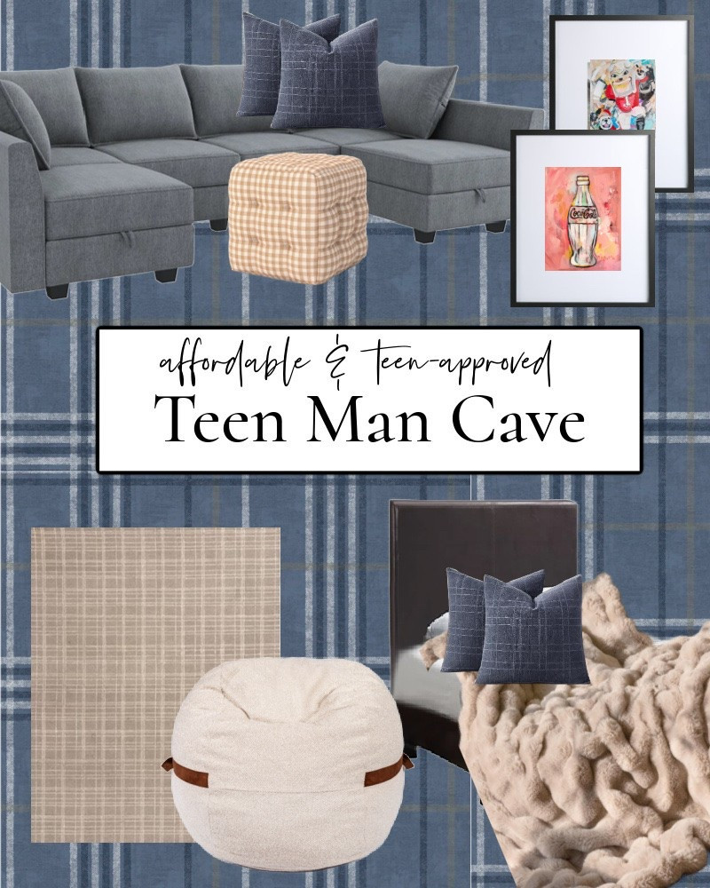 Affordable and teen approved man cave