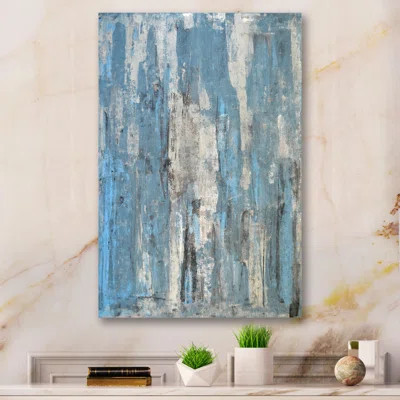 Grey And Blue Modern Art II 2FL47722 | Wayfair North America