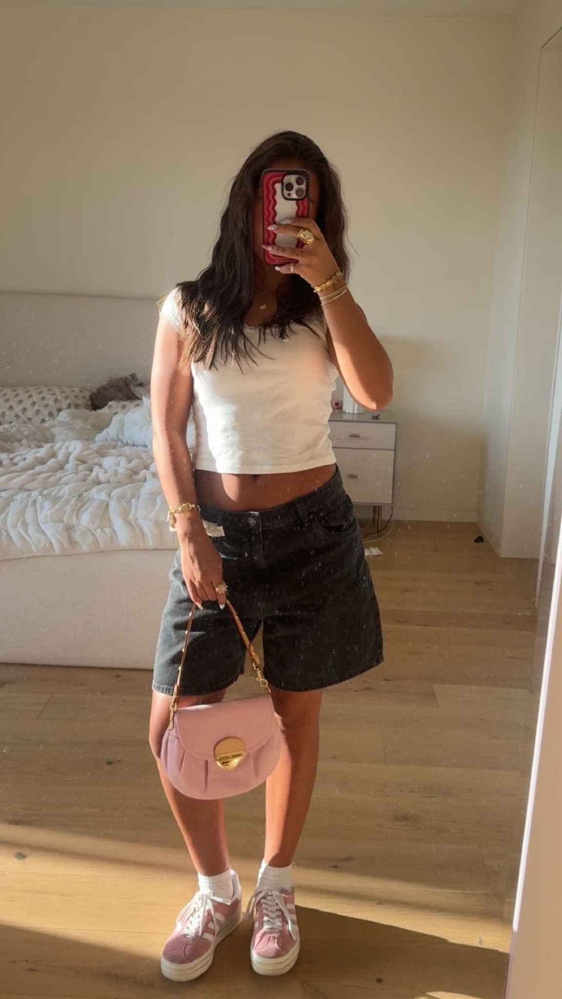 Mall ootd
shorts: size 30
don't sell anymore but put similar ones from the same place
top: one size


#LTKShoeCrush #LTKStyleTip #LTKItBag