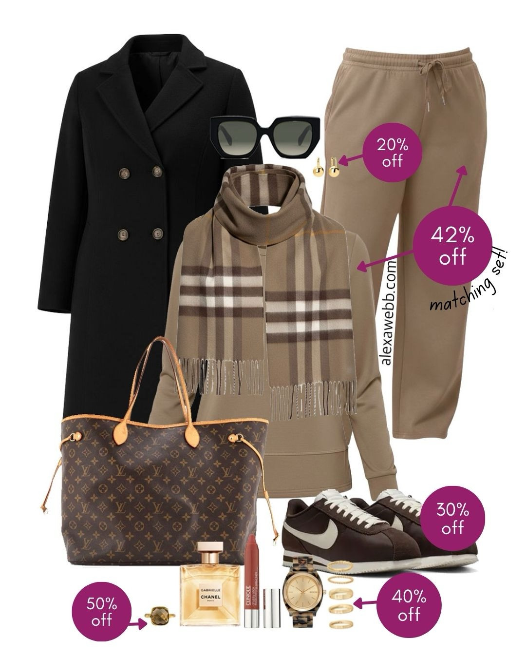 On Sale! Plus Size Amazon Brown Athleisure Set - Alexa Webb #plussize

#LTKCyberWeek #LTKPlusSize #LTKMidsize
