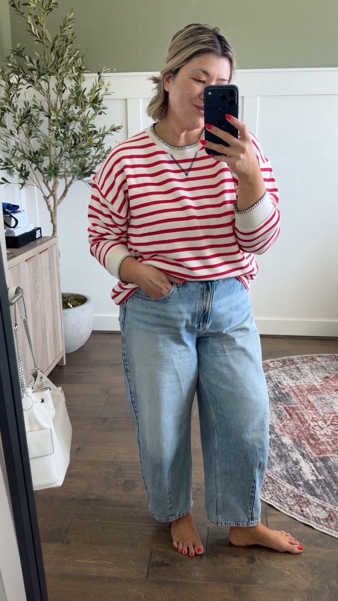 Beach trip, here I come! 100% cotton pullover pairs perfectly with jeans, leggings, jean shorts, or white sweats! I went with a large for an overly oversized fit.

#LTKSaleAlert #LTKOver40 #LTKMidsize