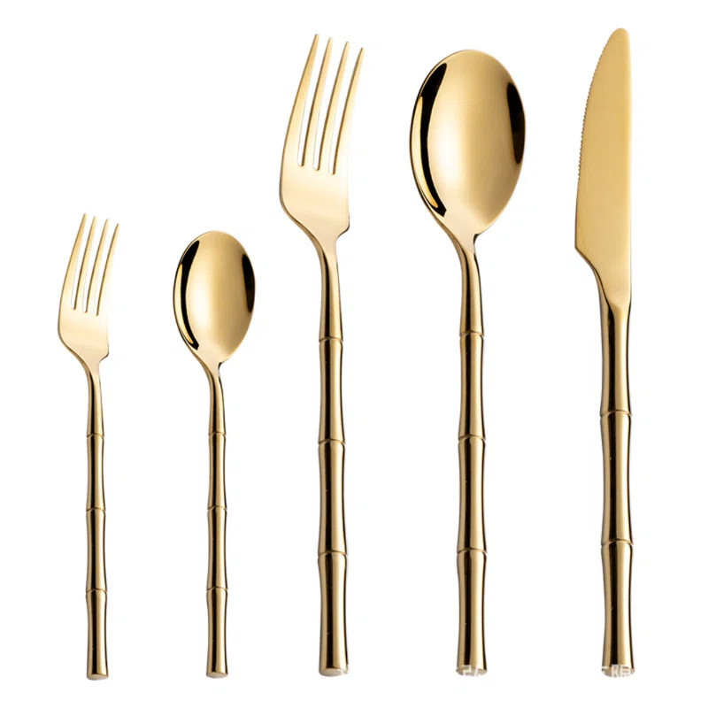 Winston Porter Jovienne Stainless Steel Flatware Set | Wayfair | Wayfair North America