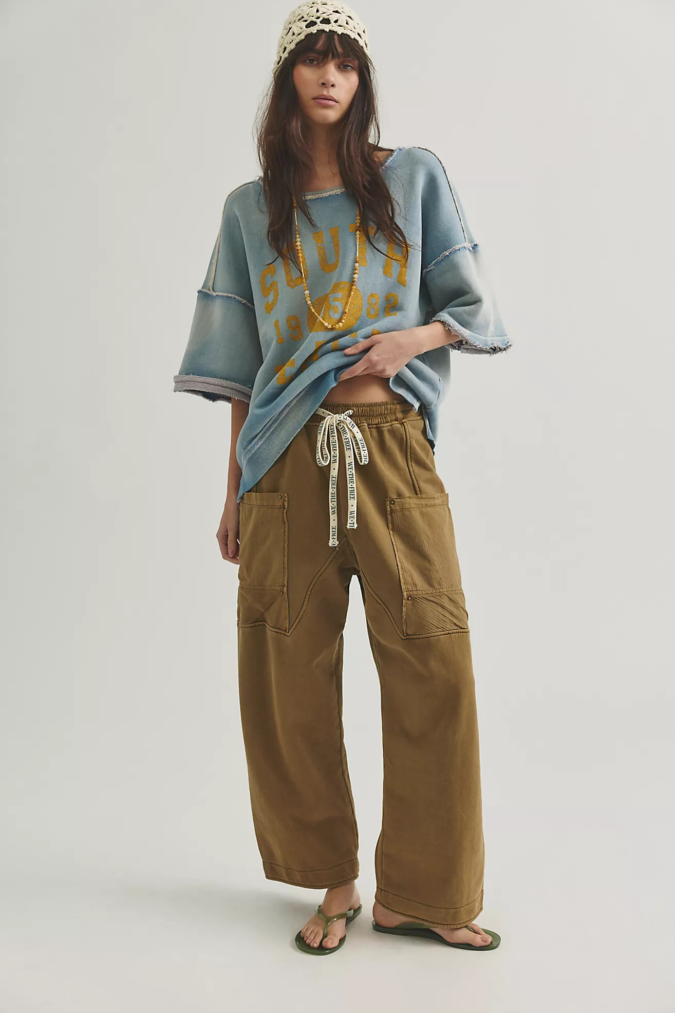 We The Free Jet Set Knit Pull-On Pants | Free People (Global - UK&FR Excluded)