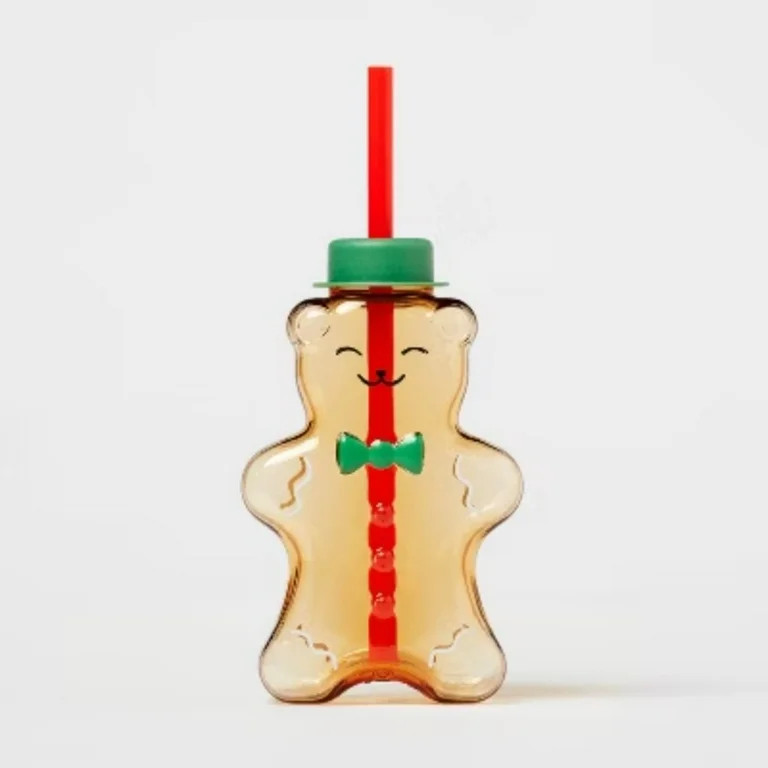 Kids' 13oz Figural Gingerbread Tumbler - | Walmart (US)