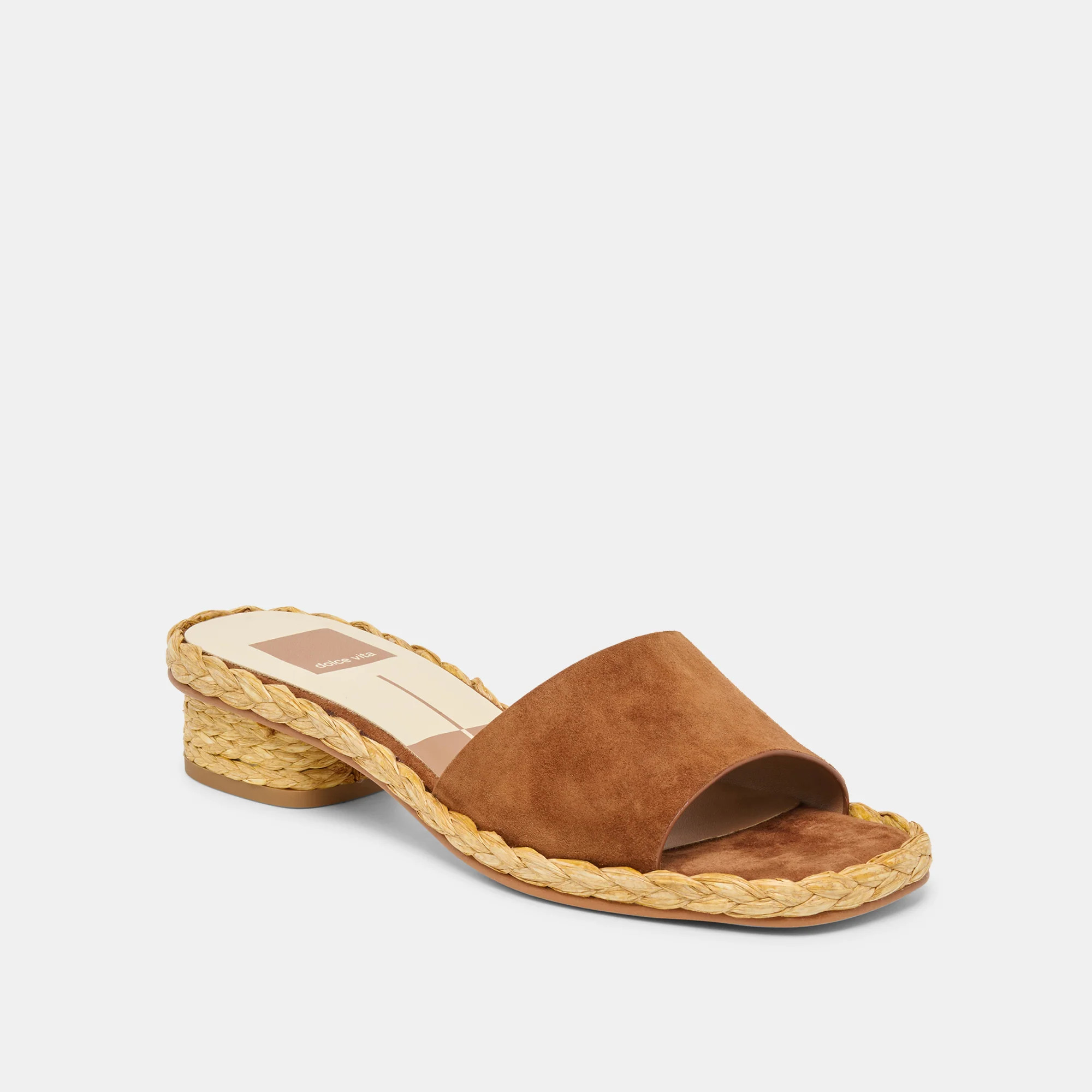 Dixi Brown Suede Sandals | Dolce Vita | DolceVita.com