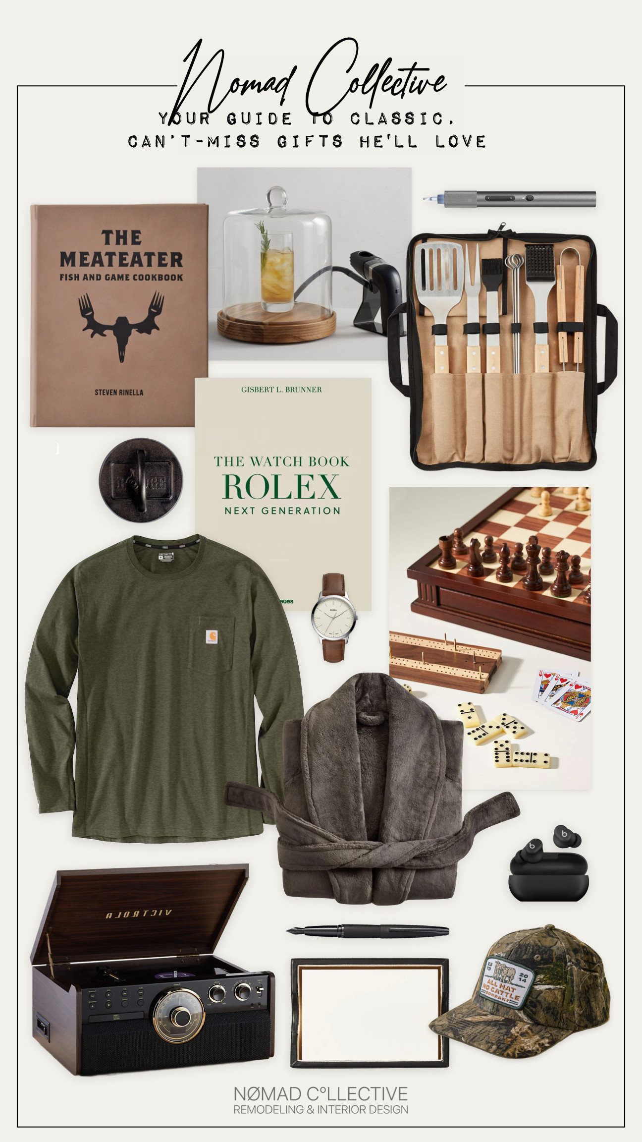 A round-up of elevated finds and understated splurges he’ll appreciate more with every use. Thoughtful, well-made pieces that enhance his everyday. 

 #LTKGiftGuide #LTKHoliday #LTKHome