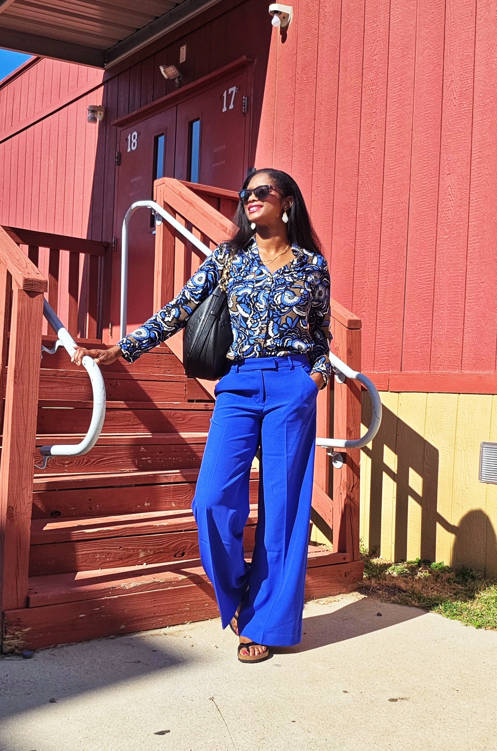 You don't need everything new, just something blue! 💙 I loved pairing an older piece with a new piece for a quick wardrobe refresh! It saves money and adds versatility to my entire wardrobe. Can you guess which item is new? See this looked linked in my bio.*

#LTKootd #LTKOver40 #LTKWorkwear