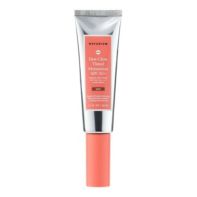 Naturium Tinted Dew Glow Moisturizer - SPF 50 - 1.7 fl oz - Deep | Target