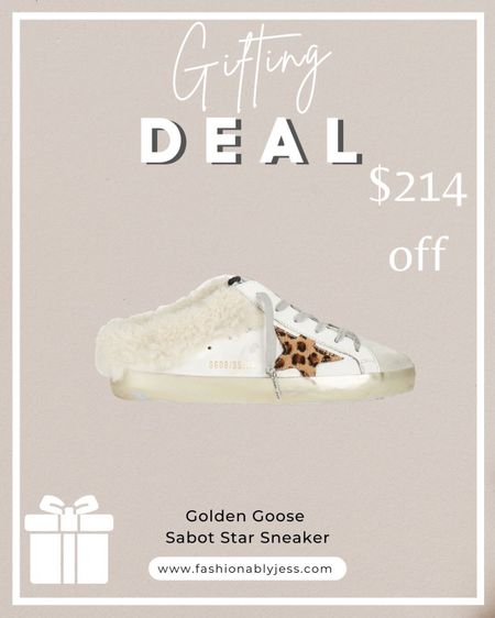 One of my fave pair of Golden Goose sneakers! So comfy and they literally match with anything! Perfect luxe gift for her! Shop now for $214 off! 

#LTKGiftGuide #LTKHoliday #LTKsalealert