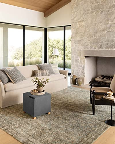 Amber Lewis x Loloi Morgan Collection MOG-04 Sea / Sage 7'-3" x 9'-3" Area Rug feat. CloudPile | Amazon (US)