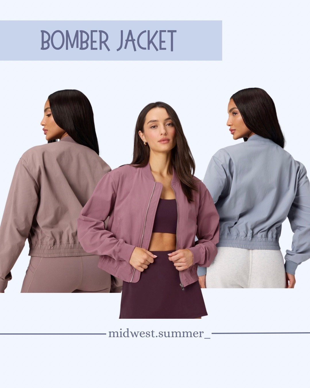 If you’re a Fabletics member you need to check out these bomber jackets! 😍

#LTKootd #LTKfitnessgoals