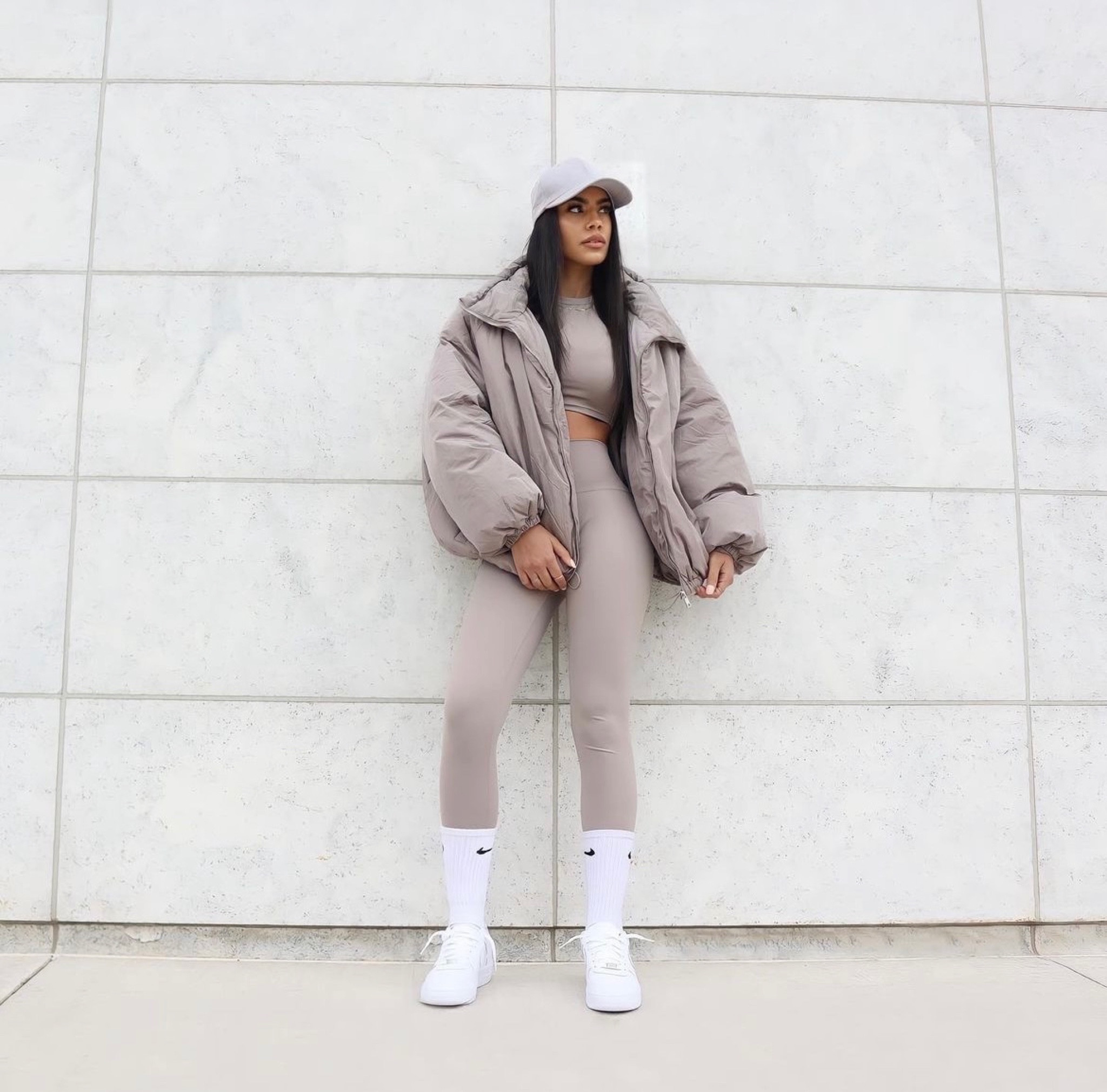 A grey casual cool weather look 🫧
Leggings set & an oversized puffer jacket is always a go

#LTKCyberWeek #LTKHoliday #LTKSeasonal