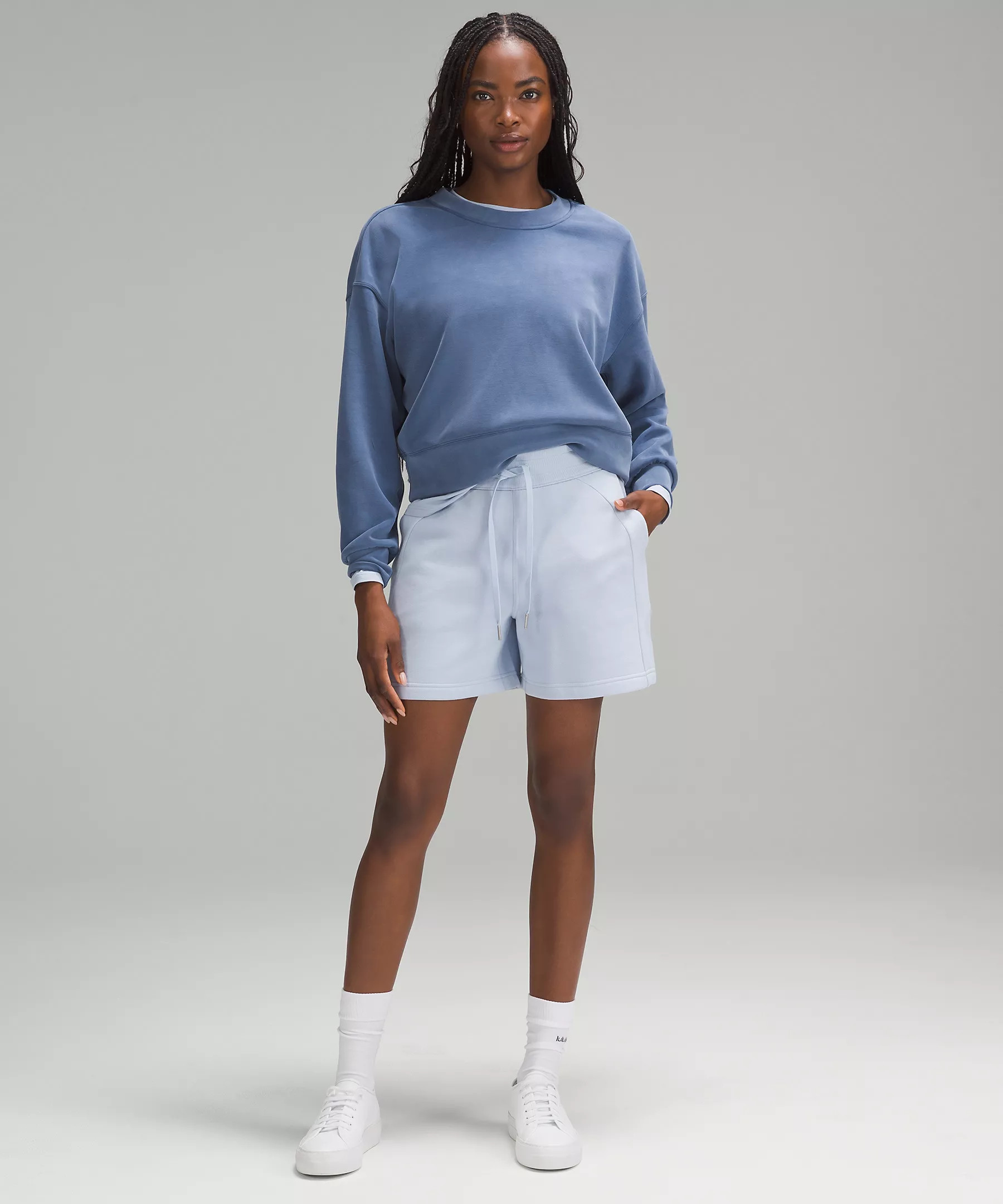 Softstreme Perfectly Oversized Cropped Crew | Lululemon (US)