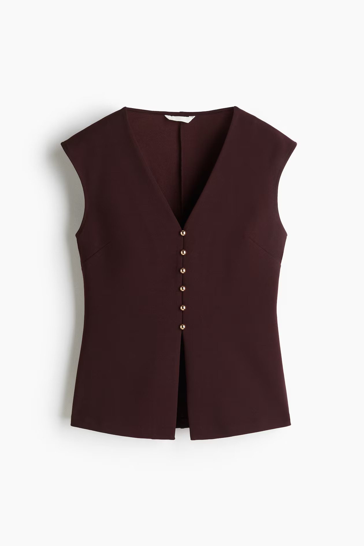 Interlock waistcoat | H&M (UK, MY, IN, SG, PH, TW, HK)