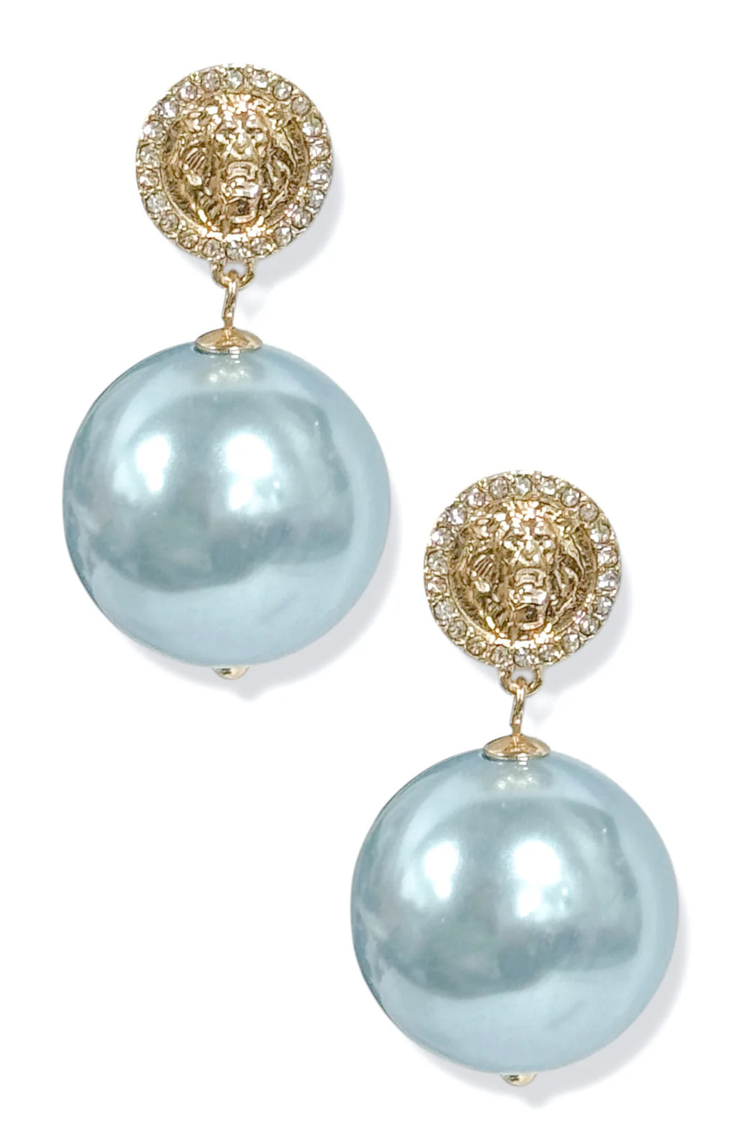 TWT® Tammy Pearl Light Blue Earrings | The Willow Tree