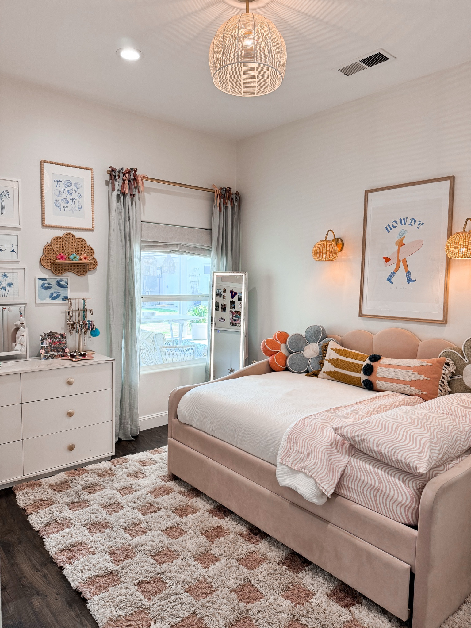 When your tween asks for a coastal inspired room! 🌊 

Girls room, teen room, gallery wall 

#LTKKids #LTKHome #LTKFamily