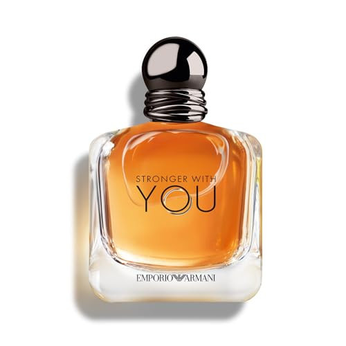 Armani Beauty - Stronger With You - Eau de Toilette - Cologne for Men - Warm Spicy Fragrance - Chestnut, Lavender, Tender Sage, Vanilla Notes - 3.4 Fl Oz | Amazon (US)