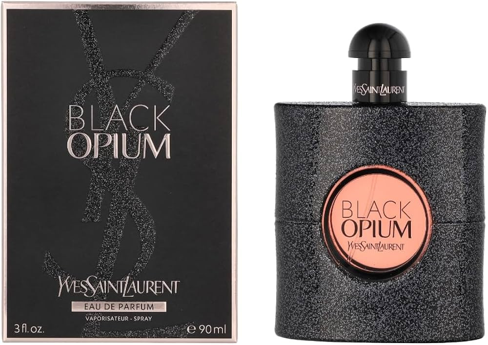 Yves Saint Laurent Eau De Parfum Spray for Women, Black Opium, 3 Ounce | Amazon (US)