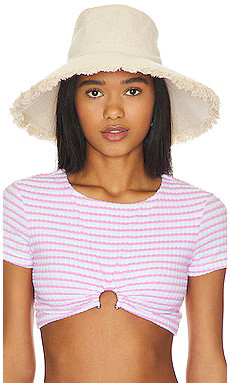 Hat Attack Packable Sunhat in Solid Natural from Revolve.com | Revolve Clothing (Global)