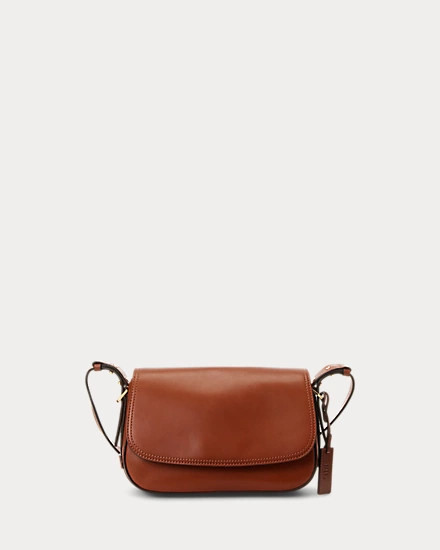 Leather Small Maddy Shoulder Bag | Ralph Lauren (UK)