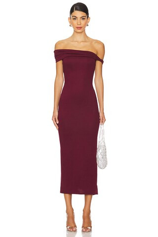 NIA Clara Dress in Oxblood from Revolve.com | Revolve Clothing (Global)
