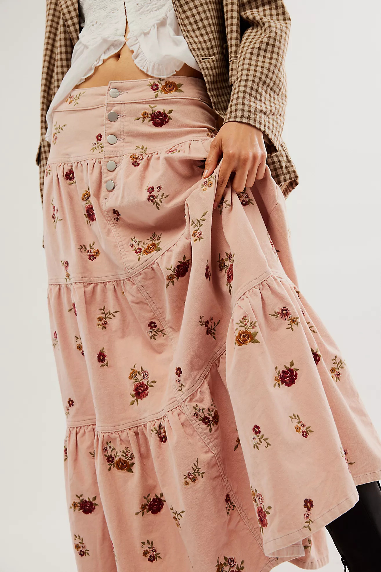 FP x Driftwood Cord Maxi Skirt | Free People (Global - UK&FR Excluded)