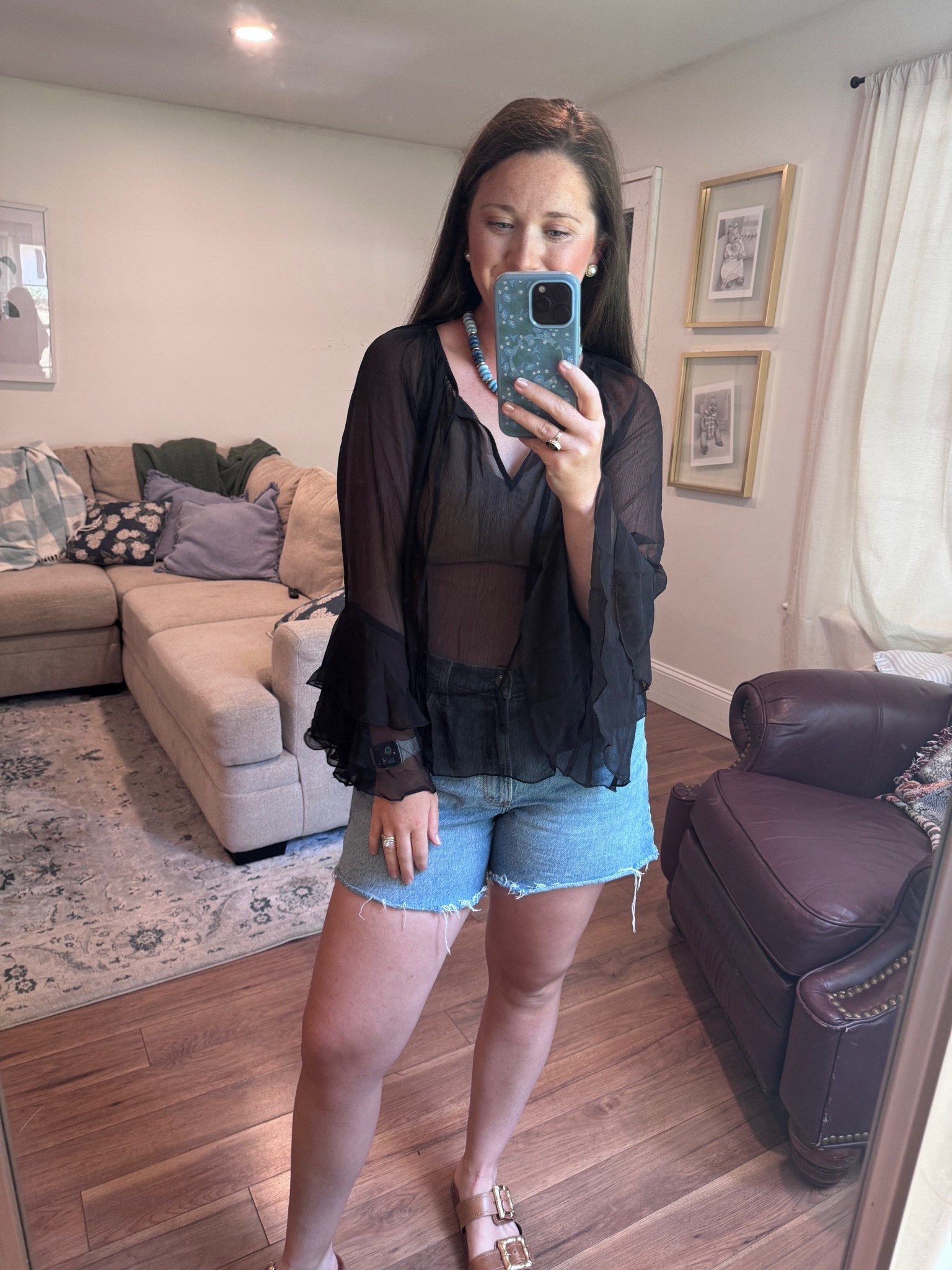 Black blouse