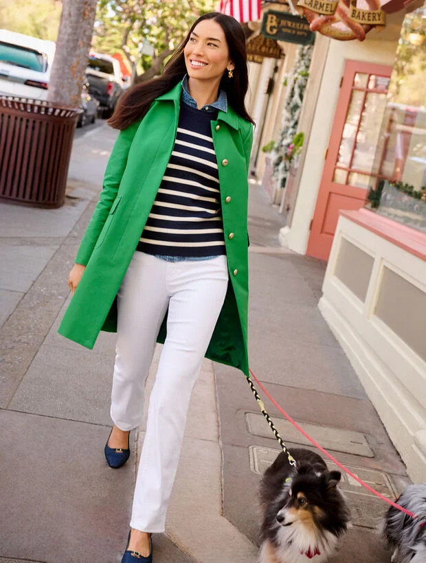 Twill Car Coat | Talbots
