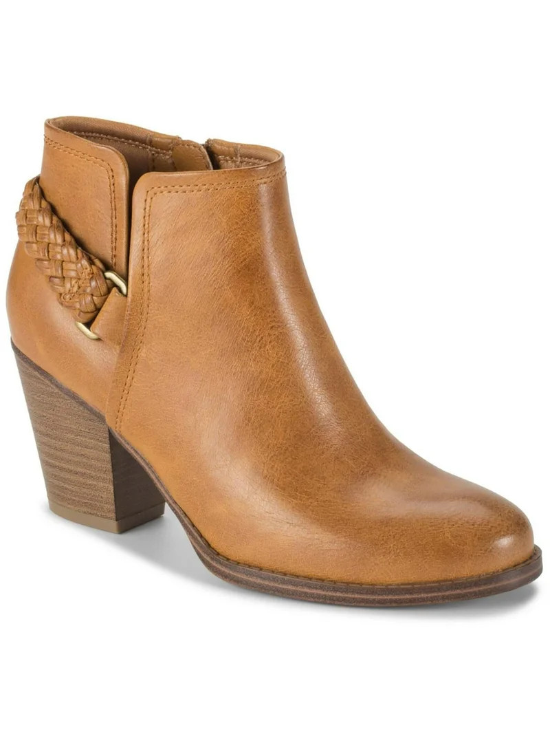 Baretraps Womens Charlotte Faux Leather Ankle Booties | Walmart (US)