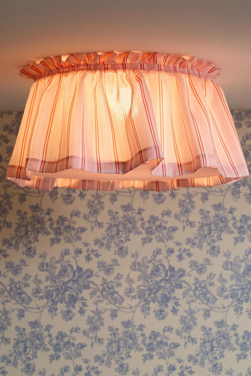 Dakota Gathered Fabric Flush Mount Conversion Kit | Urban Outfitters (US and RoW)